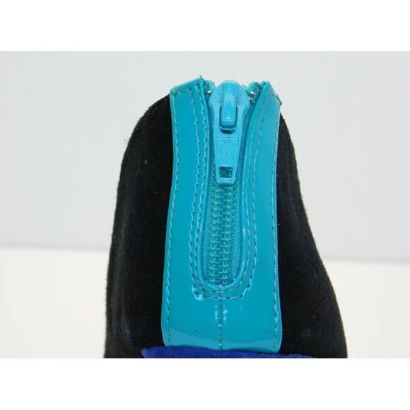 Aldo Color Block Suede Ankle Booties Size 7.  B55 - Picture 8 of 11